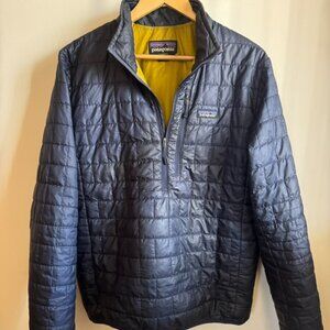 Patagonia Men's Nano Puff Quarter Zip Pullover Size M